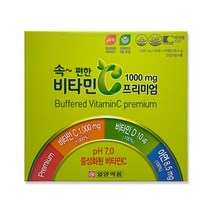 일양약품 속편한비타민C 프리미엄 1000mg, 4개, 120정
