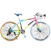 세계일주 세계일주 로드 자전거 170cm 24단 90% 완조립 배송 기계식디스크브레이크, B1