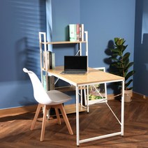 비셀리움 컴퓨터책상 H형책상 1000, 일반형 화이트