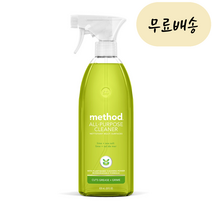 메소드 클리너 다목적 세정제 라임 앤 씨솔트 828 ml, 1개, 828ml