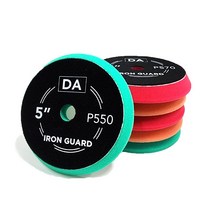 아이언가드 5인치 6인치 듀얼 무선 차량용 광택패드, 6인치670 (마무리), 1개