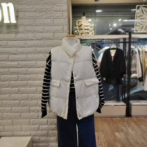 트렌드컬렉션 트렌드컬렉션 SH02 하이넥 벌룬 덕다운 베스트 TRVD22N71 (9238540)