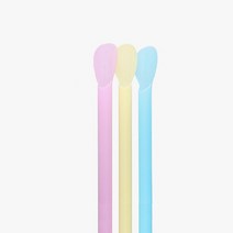 6x20cm 스푼빨대 음료 스트로우 빨대 혼합 일회용 6/20cm 스푼 500개, SG0134 / 500개