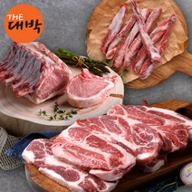 이베리코 돼지고기 꽃목살 300g 캠핑고기 늑간살 뼈등심 돈마호크, 이베리코 뼈등심 300g