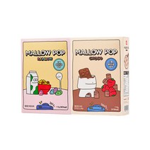 [레인보우+초코] 멜로팝 건조 마시멜로우 시리얼 110g 2개 세트, 1개