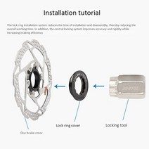 자전거허브 센터락 허브 로터 어댑터 1 개 자전거 잠금 디스크 부품용 알루미늄 키트