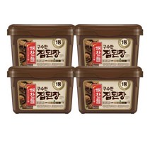해찬들 구수한집된장 500g 4개, 해찬들 구수한집된장 500g X 4