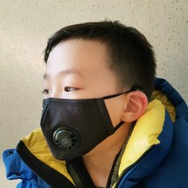 비타그램 김서림방지 블랙 순면마스크