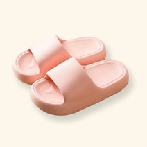 키높이 층간소음 쿠션 거실화 거실 푹신한 실내화 실내 슬리퍼 욕실화, 핑크