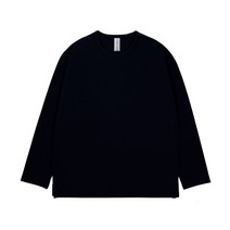 커스텀어클락 에센셜 롱 슬리브 티셔츠 네이비 LONG SLEEVE T셔츠