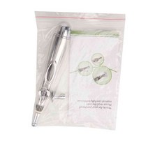 얼굴 리프팅 기계 마사지기 미용기기 전자 경락 레이저 힐링 펜 재료 릴리프 마사지, 02 No gel (opp bag)