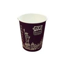 커피데이 테이크아웃컵 10온스 인쇄종이컵(뉴욕블랙) 500개 300ml, 1박스