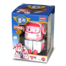 아카데미과학 4인치 변신 로보트 로보카 엠버 15802, 단품