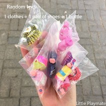 작은 와 LOL 인형 오리지널 액션 피규어 장난감 액세서리 애완 동물 선물 2pcs 세트, Accessories Random 1 2