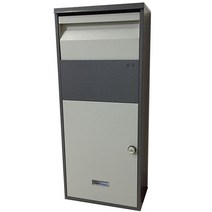 도난방지 무인택배함 주택 소포 물품보관함 원룸 다세대 우편물, C.그린 75 x 41 x 22