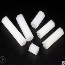 20-50pcs 여성 나일론 standoff M2 M2.5 M3 M4 x L 흰색 검정 pcb Standoff 스페이서 열 플라스틱 간격 나사, [03] m2 50pcs, [01] white, [07] 5mm