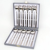 골든벨 옵티마 샤틴 수저 10벌 세트, 단일속성