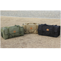 캠차 캔버스 멀티 캠핑가방, 카키, 4개