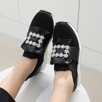 제이슈 소가죽 라이디 보석 슬립온 3cm