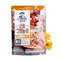 롯데제과 퀘이커 오트 그래놀라 시리얼 골든넛츠, 350g x 2개, 350g, 2개