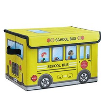 한수위 정리함 접이식 다용도 박스, 옐로우