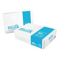 [KT알파쇼핑]밀크 A3 복사용지 A3용지 80g 1250매 1박스, 단일상품_색상_상세페이지참조, 단일상품_총 수량_상세페이지참조, 단일상품_모델명/품번_상세페이지참조, 단일상품_종이/파일 사이즈_상세페이지참조