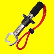 키우라 KA-710 미니 립그립 랜딩그립 고기집게, 블랙