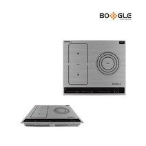 BOGLE 3구 프리존 하이브리드 인덕션 빌트인/스탠드, 해피콜, 빌트인형