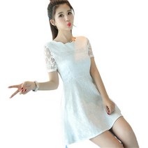 여성 여름원피스 레이스 미니 원피스 데이트룩