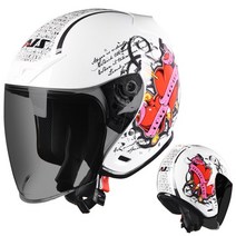 AIS 헬멧 바이크 오토바이 오픈 페이스 Capacete Motocicleta 모토 레이싱 빈티지, [01] M, [01] 1