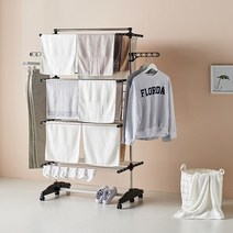 아이템톡 퀸즈 이불 빨래건조대 틈새보관 국산, 8단 블랙