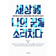 세상에 나의 꿈을 소리치다:명문대를 포기하고 세일즈로 꿈을 이룬 심현수식 성공기, 나비의활주로, 심현수 저