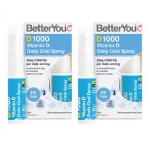 베터유 비타민 D 데일리 오랄 스프레이 D1000 Betteryou Vitamin Daily Oral 15Ml 2개