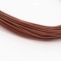 0.2~12mm 철사 반생이 와이어 스텐철사 2m10m ul1007 pvc 주석 도금 구리 단일 코어 케이블 라인1820222426 awg 화이트블랙레드옐로우그린블루브라운오렌지, 갈색, 18awg, 10m, 1개