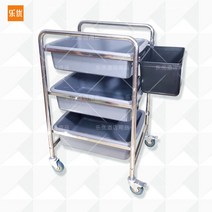 주방 이동식 잔반처리 카트 무빙 레스토랑 뷔페 식당 접시 다이닝 그릇수거 수납대 수거함, 08 H