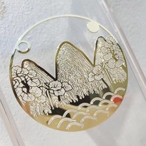 PGM^*^몰왕에 반하다 골드 일월오봉도 전통 문양 메탈 스티커 노트북악세사리 장식 휴대폰 핸드폰 전자파^*췤pgm, a*^*옵션없슴, a*^*옵션없슴