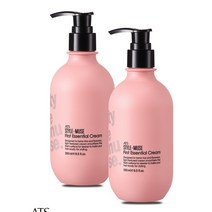 ats 스타일뮤즈 퍼스트 에센셜 크림 280ml 매끈하고 건강한 머릿결을 위한 스타일링