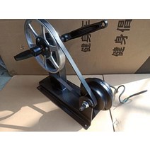 페달 발전기 실내 자전거 사이클 자가발전 비상 수동, 1개