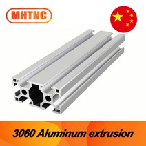 3060 알루미늄 프로파일 8.2mm T 슬롯 압출 양극산화 100 - 600mm CNC 3D 프린터 부품, 450mm