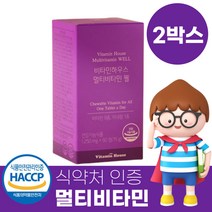고함량 종합비타민 활성비타민 피로회복제 천연 고농축 남성 여성 b c 캡슐 정 2박스