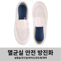 [국내생산] 멸균실 방진화 제전화 먼지방지 안전신발 클린룸 제전방진화/크린룸실내화/방진실내화