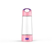 수소 발생 생성 미네랄 텀블러 운동 헬스 등산 노동 spepem 리치 물 에너지 리치, 분홍색