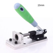 고속 각도 절단기 금속 목재 다기능 8mm15mm 수동 에지 밴딩 펀칭 구멍 기계 에지 밴더 구멍 가이드 목공 에지 밴딩 가죽 구멍 펀치 도구, 15mm