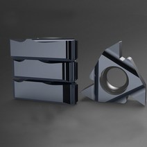 1Pcs 16ER DMA 초경 밀링 인서트 나이프 블레이드 엔드 밀 선반 페이스 커터 공구 HRC45 스틸 용 커팅 머신, 12 16IR 1.25ISO