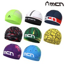 MCN K메쉬 스컬캡 8종 모음 자전거모자 이너캡, 없음