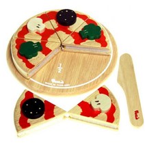 원목 피자 모형 세트 분수 놀이 4세 5세 집안놀이 6세