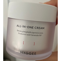 정품) 휘게 올인원 크림 80ml / 휘게올인원크림 휘게크림 휘게올인원 hyggee 올인원 유산균크림 올인원크림 휘게수분크림 수분크림, 1개