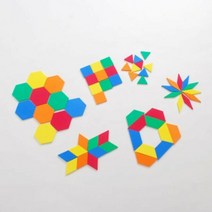 소프트폼 자석 패턴블럭 (60 pcs/전용가방/이선생)