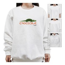 라운드반팔티 악어 키밍 단체티문구 단체옷 소량단체티주문제작 커플반팔티 남자맨투맨 데일리반팔