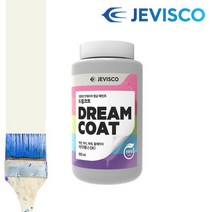 제비스코 드림코트 0.5L 벽지페인트 친환경 수성페인트, 드림코트 에그쉘광 스카이블루(0.5L)